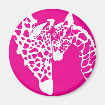 Giraffe and Baby Magnets