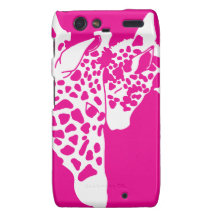 Giraffe and Baby Motorola Droid RAZR Cases