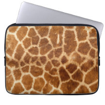 Giraffe Body Fur Skin Case Cover Laptop Computer Sleeves