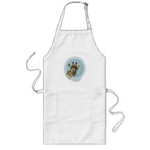 Giraffe Design Long Apron