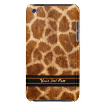 Giraffe Fur iPod Touch Case-Mate - Personalise