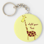 Giraffe Keychain