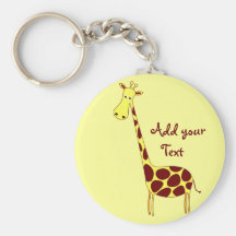 Giraffe Keychain