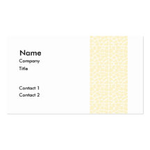 Giraffe Pattern. Cream Colour Business Card Templates
