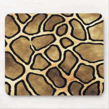 GIRAFFE PATTERN MOUSE PADS