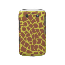Giraffe Print Blackberry Bold Case