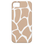 Giraffe Print Pattern in Beige.