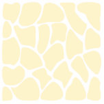Giraffe Print Pattern in Cream Colour. Cut Out