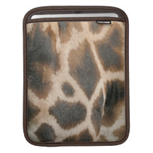 Giraffe Print Pattern iPad Sleeve