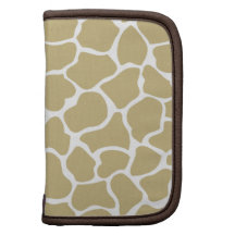 Giraffe Skin in Tan Organizer