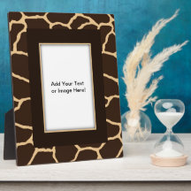 Giraffe skin Photo Plaques