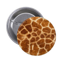 Giraffe skin pinback buttons