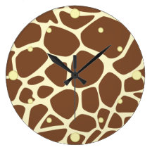 Giraffe Skin Wall Clock