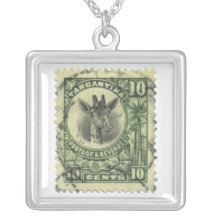 Giraffe Stamp Necklace
