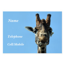 GIRAFFES BUSINESS CARD