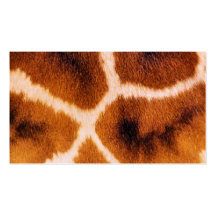 GIRAFFES BUSINESS CARD TEMPLATE