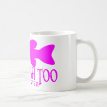 GIRL BASS FISHING MUG