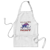 GIRL BOAR HUNTING APRON