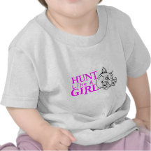 GIRL BOAR HUNTING TEE SHIRTS