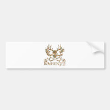 GIRL BOWHUNTER BUMPER STICKER