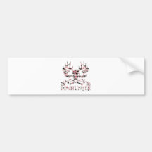 GIRL BOWHUNTER BUMPER STICKERS