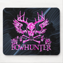 GIRL BOWHUNTER MOUSEPADS