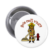Girl Firefighter Pin