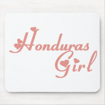 Girl from Honduras Mouse Mats