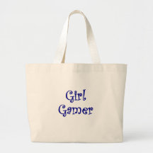 Girl Gamer Canvas Bags