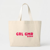 Girl Gamer - GRL GMR Video Games Geek Gaming Bag