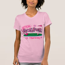 Girl Golfer In Training T Shirts