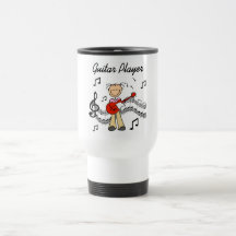 Girl Guitar Player Tshirts and Gifts Mugs