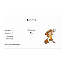 girl holding softball business card