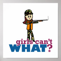 Girl Hunting Poster