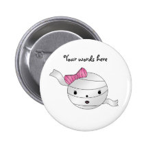 Girl mummy buttons