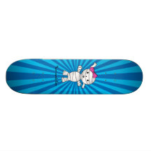 Girl mummy skate deck
