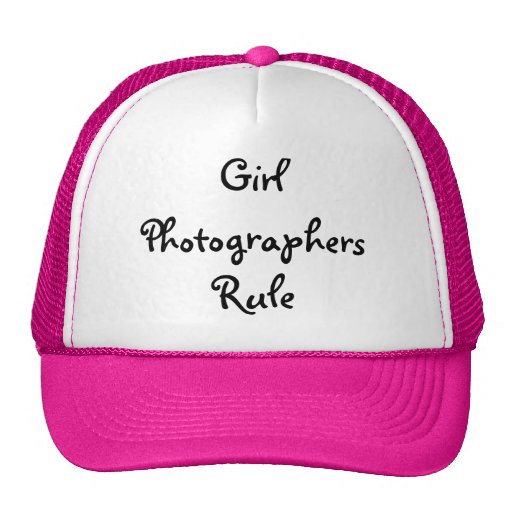 Girl Photographers Hat