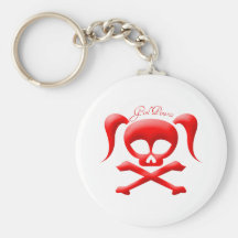 Girl Pirates Keychain