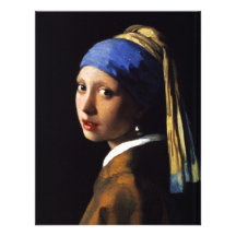 Girl with a Pearl Earring Invitations
