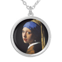 Girl with a Pearl Earring Personalised Necklace