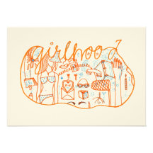 Girlhood Personalized Invitation