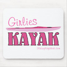 Girlies Kayak Mousepad