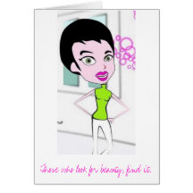 GirlPaint Note Cards