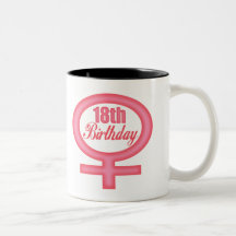 Girls 18th Birthday Gifts Coffee Mugs