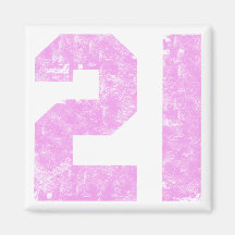 Girls 21st Birthday Gifts Refrigerator Magnets