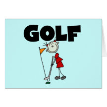 Girls GOLF T-shirts and Gifts Cards