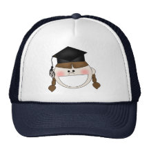 Girls Graduation T-shirts and Gifts Mesh Hat