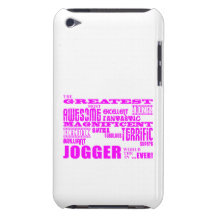 Girls Joggers : Pink Greatest Jogger Barely There iPod Case