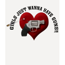 Girls Just Wanna Have Guns Baseball Tee