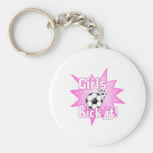 Girls Kick it Keychains